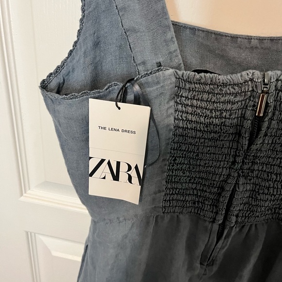 NWT Zara Linen “The Lena” Dress 🌟 - Picture 2 of 5